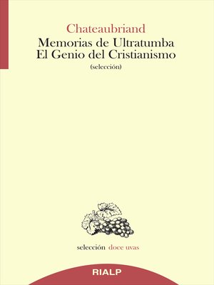 cover image of Memorias de Ultratumba--El Genio del Cristianismo
